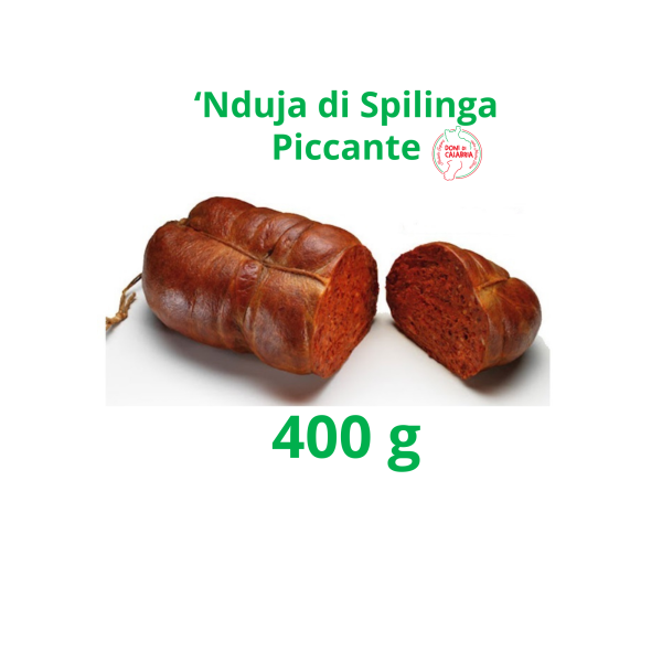 'Nduja di Spilinga 400gr ca🔥 Salsiccia Spalmabile Piccante 🔥