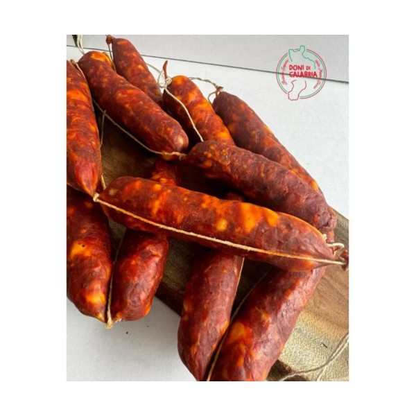 🔥Salame Salsiccia Piccante Alta qualità Artigianale circa 1,0 Kg 🔥